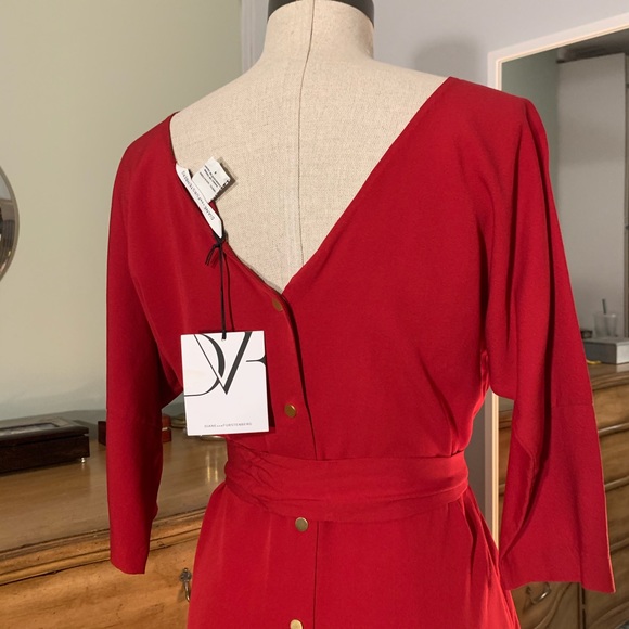 dvf maja dress